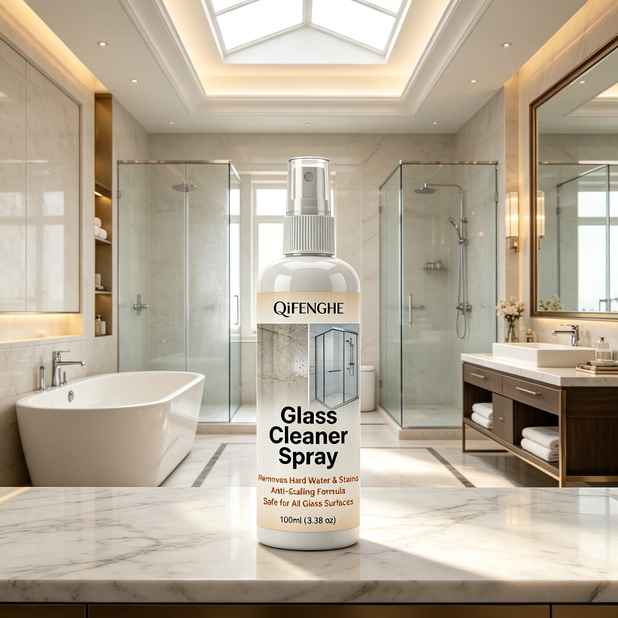 Glass Cleaner Streak - Мгновенное средство для удаления известковых и