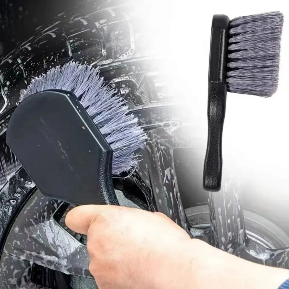 Car Cleaning Brush - Щетка для чистки автомобильных колес, щетка