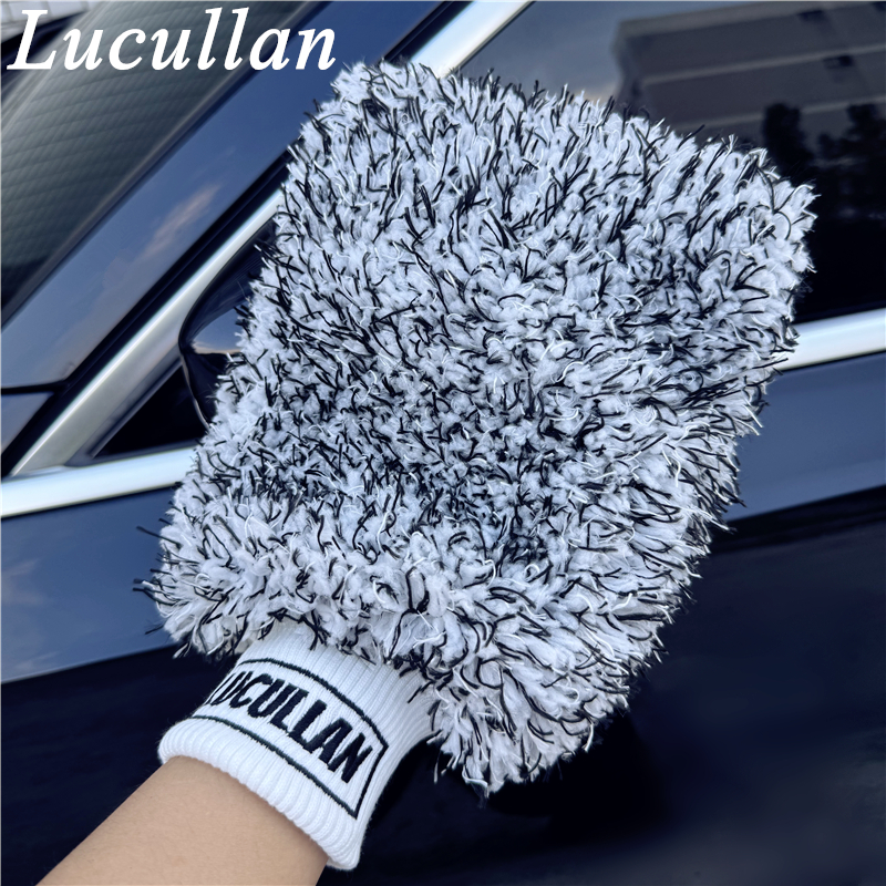 Interior Detailing Kit - Перчатки из микрофибры Lucullan с двумя
