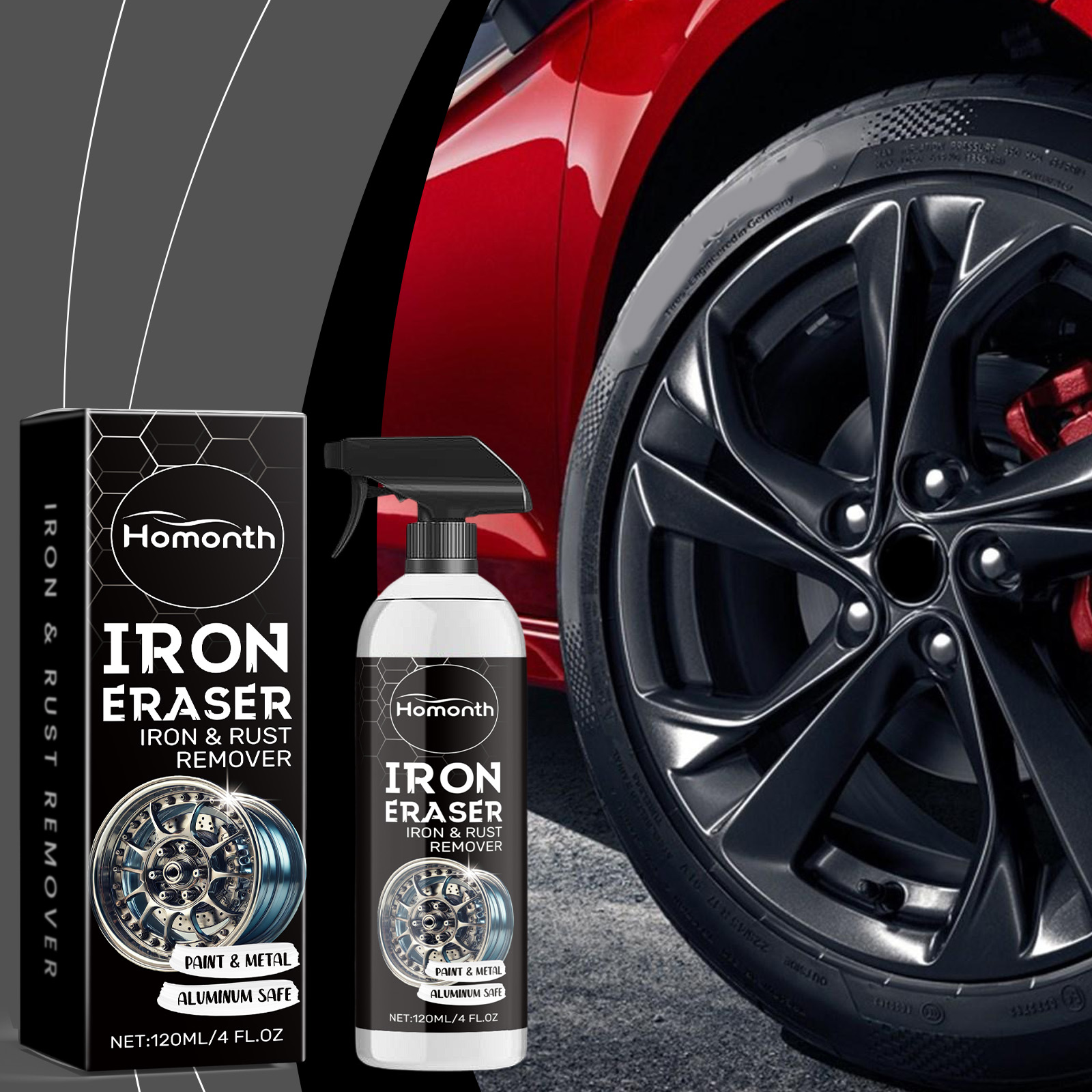 Wheel Cleaner Alloy - Спрей для удаления ржавчины с колес