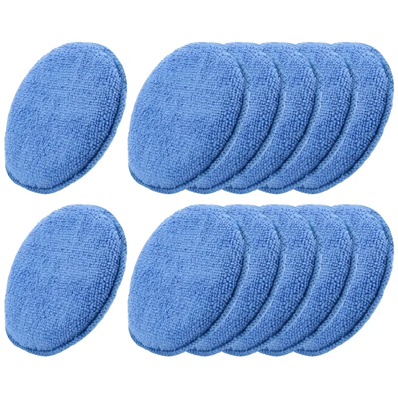 Wax Applicator Pad - 5-дюймовый аппликатор для воска из микрофибры,