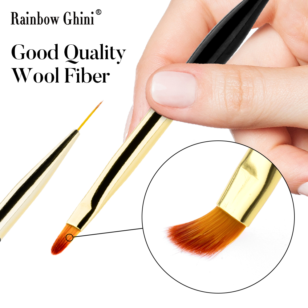 Detailing Brush Set - Набор кистей для нейл-арта Rainbow Ghini,