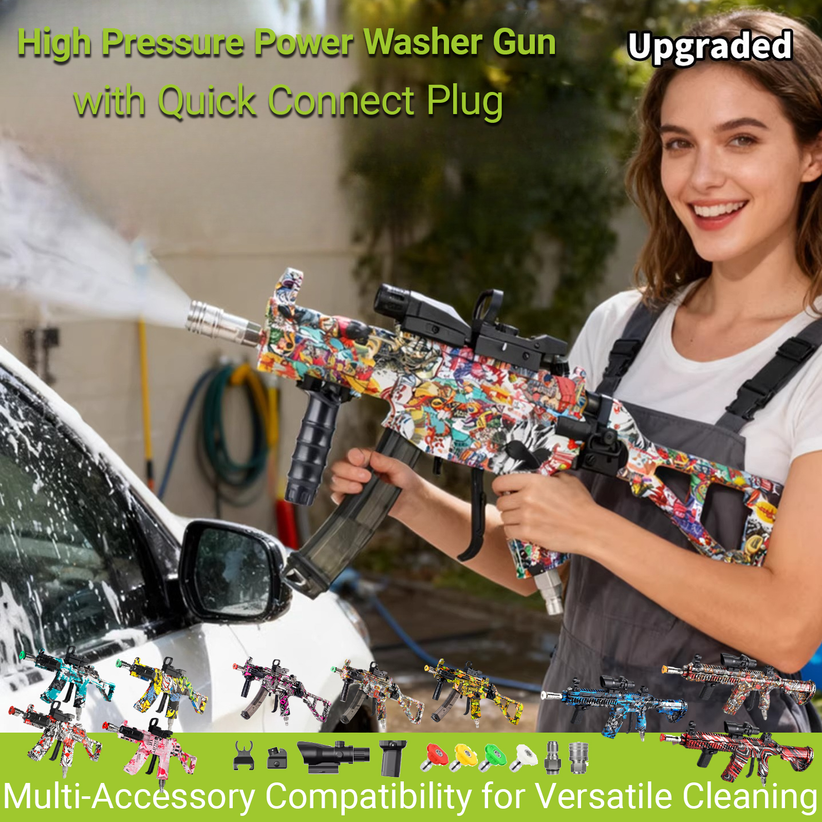 Pressure Washer Foam Gun - Мощный пистолет для мойки высокого давления