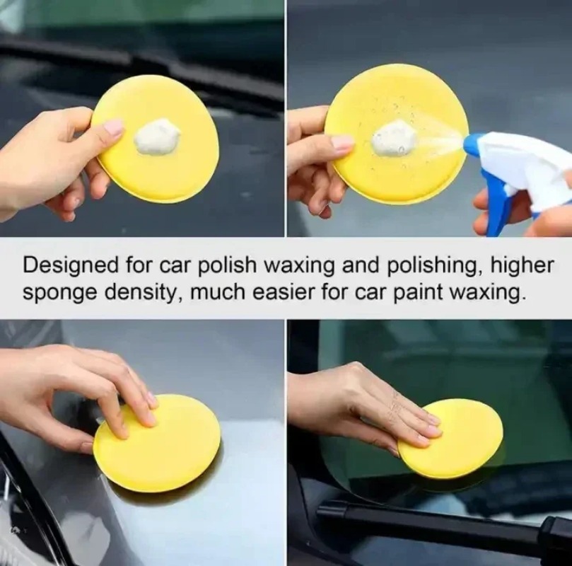 Wax Applicator Pad - 6 шт., накладка-аппликатор для пенопласта для