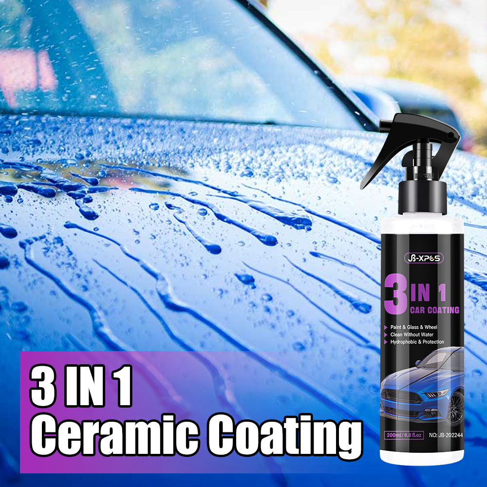 Car Wax Ceramic Coating - 3 в 1, восковое средство для