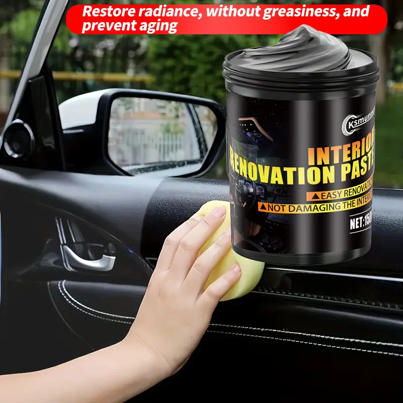 Leather Cleaner Interior - Черный салон автомобиля, польский воск, ремонт