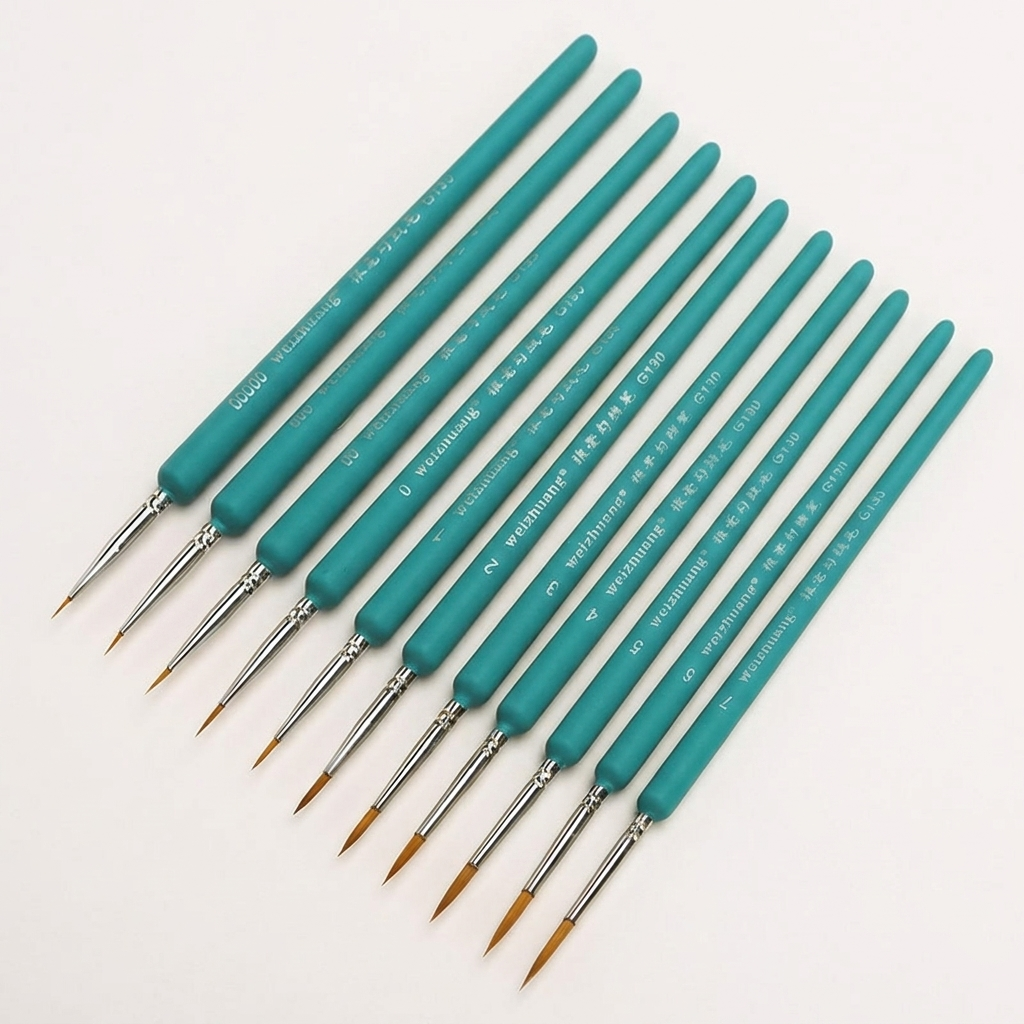 Detailing Brush Set - Набор из 11 миниатюрных кистей для