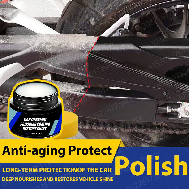Car Wax Ceramic Coating - Топливный бак мотоцикла, керамическое нано-восковое покрытие,