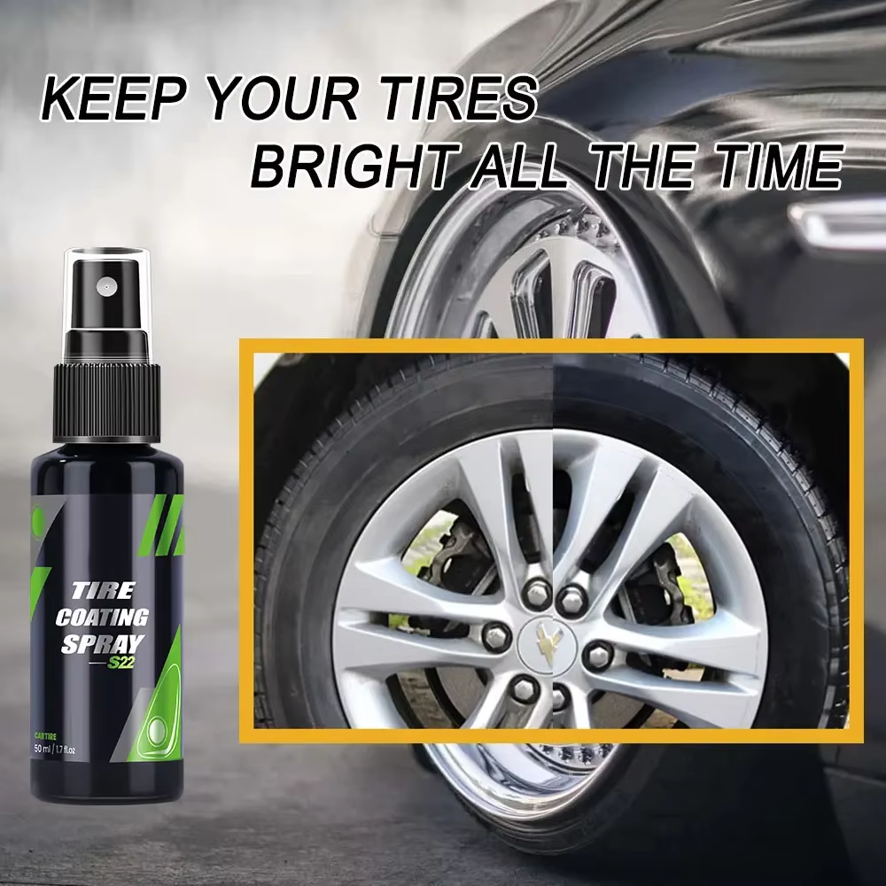 Car Wax Ceramic Coating - S22 Черное чернение автомобильных шин, керамическое