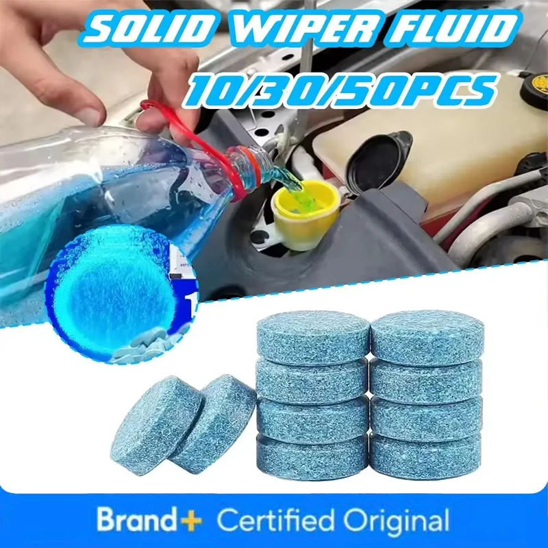 Glass Cleaner Streak - Концентрированные шипучие таблетки для мойки автомобилей