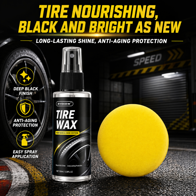 Tire Shine Spray Sealant - Спрей для придания блеска шинам, долговечное