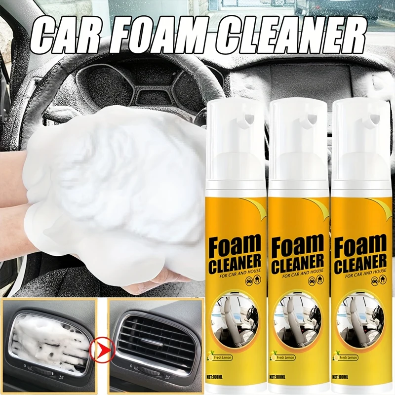 Leather Cleaner Interior - Многофункциональные принадлежности для чистки пены, автомобильный