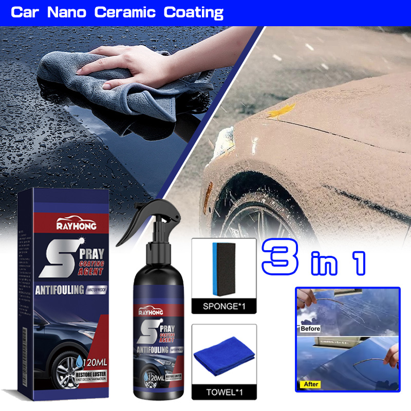 Car Wax Ceramic Coating - 3 в 1 3-1 шт. автомобильное