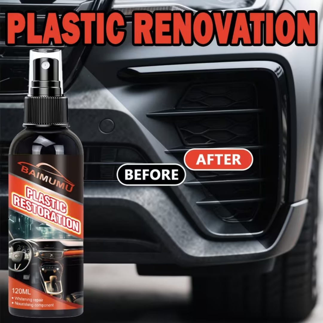 Trim Restorer Plastic - Спрей для восстановления пластика в автомобиле,