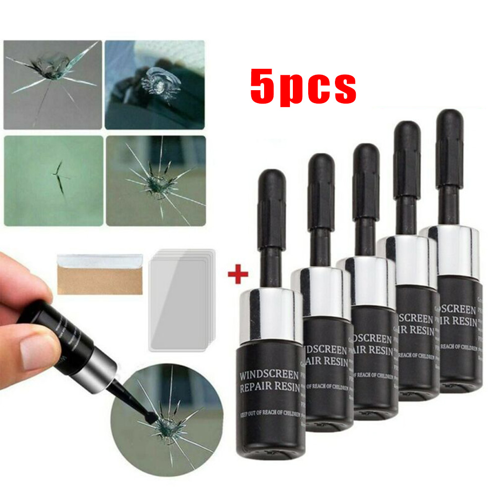 Glass Cleaner Streak - 5 шт., нано-ремонтная жидкость для автомобильного
