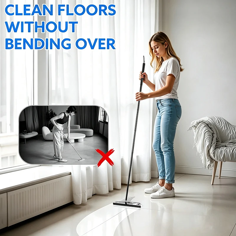 Телескопический скребок для ок – обзор и цена Glass Cleaner Streak