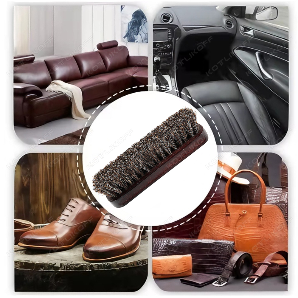 Премиальная щетка из конского  – обзор и цена Dirt Brush Interior