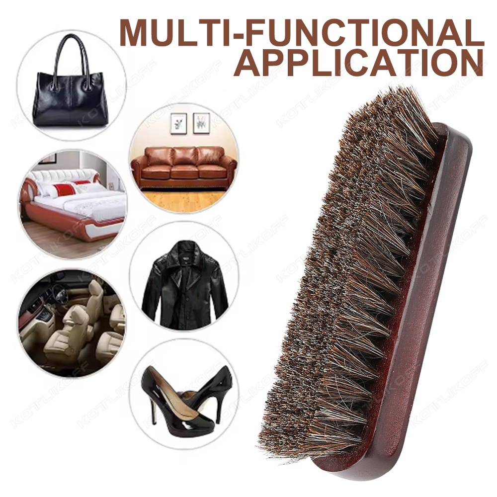 Премиальная щетка из конского  – обзор и цена Dirt Brush Interior