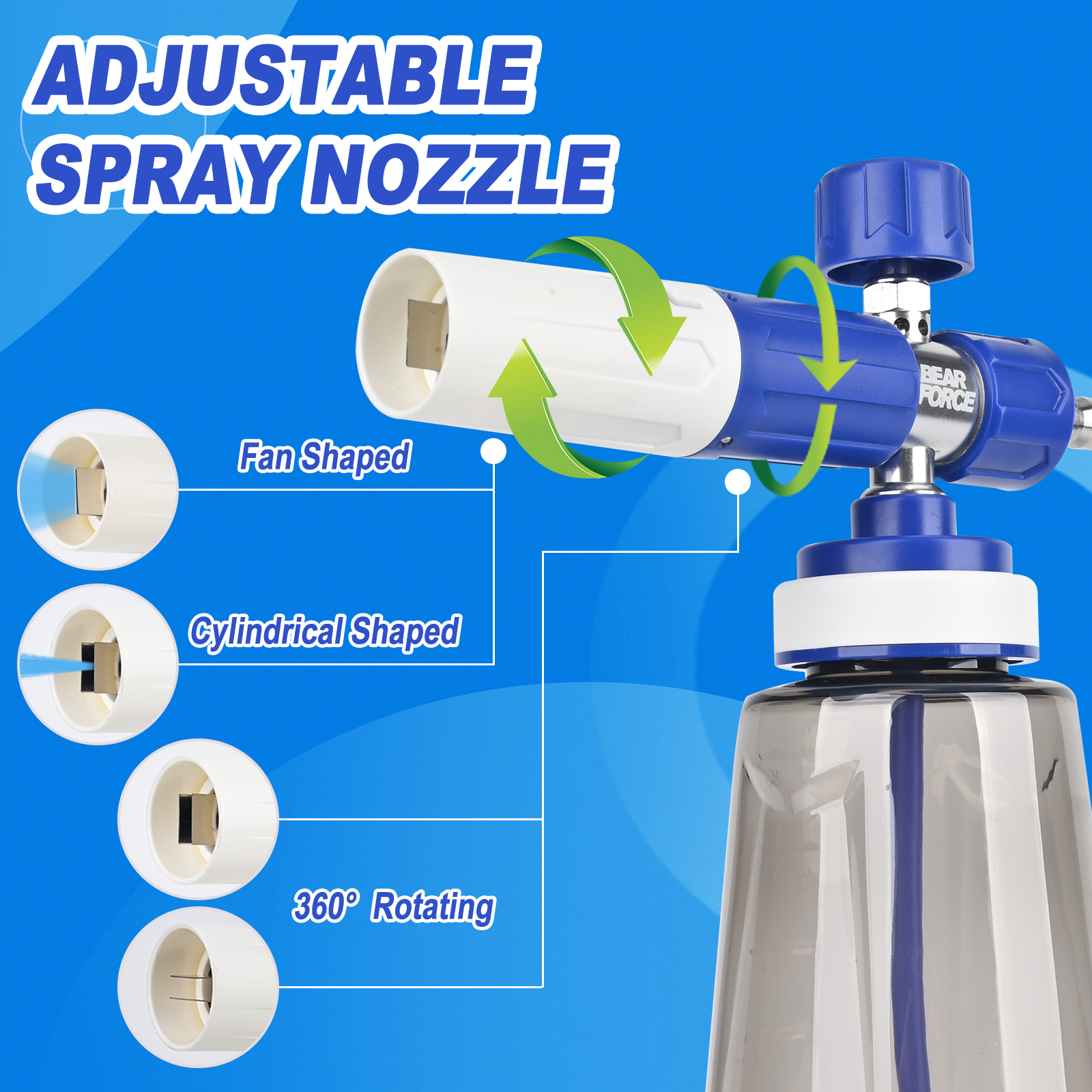 Модернизированная пенная насад – обзор и цена Pressure Washer Foam Gun