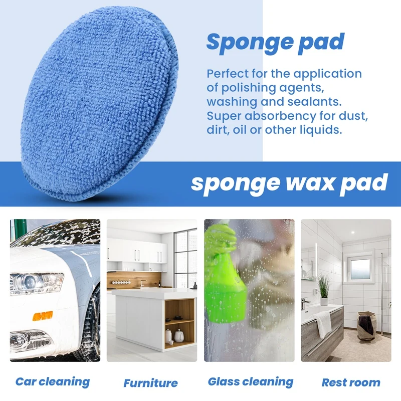 5-дюймовый аппликатор для воск – обзор и цена Wax Applicator Pad