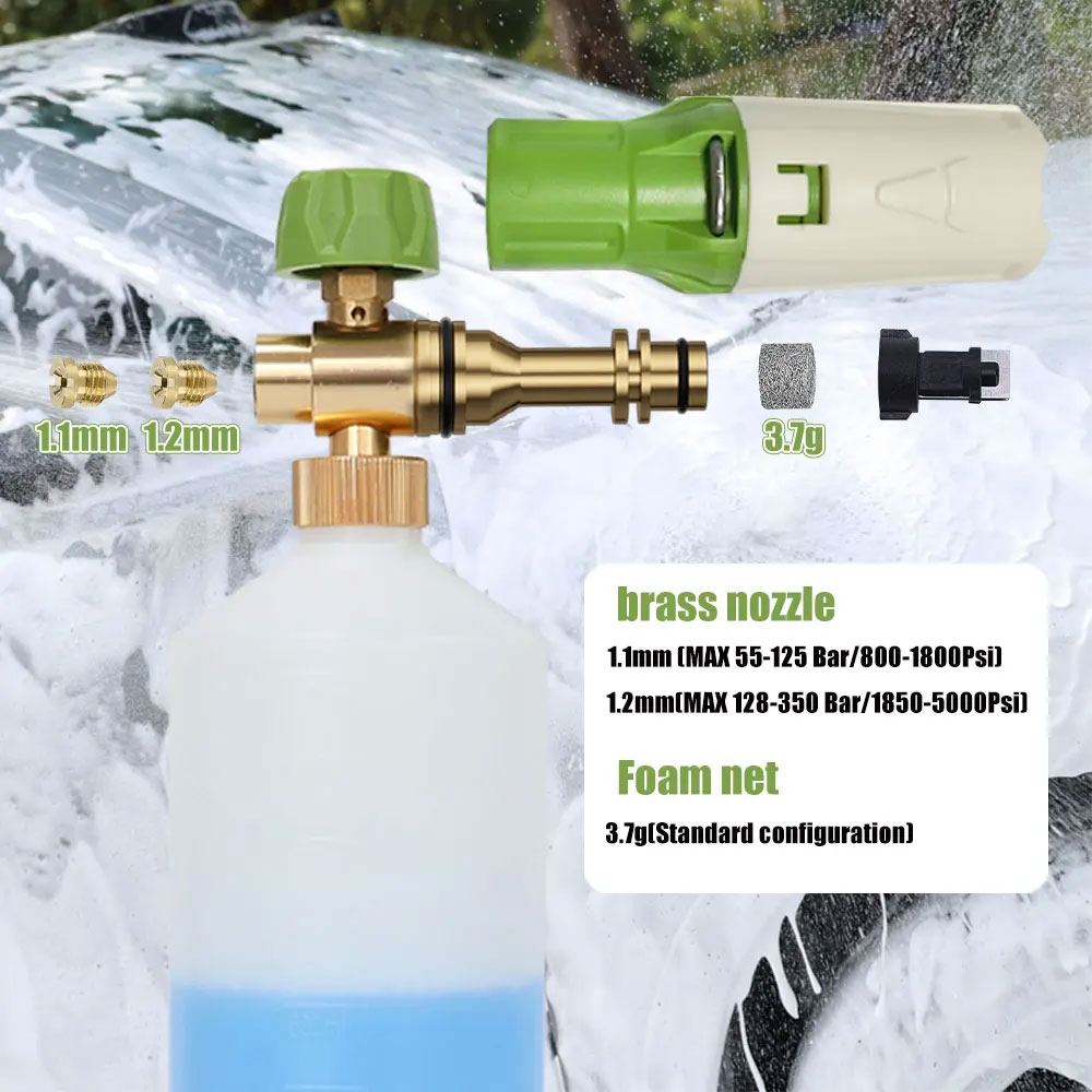 Алюминиевый пенопластовый пист – обзор и цена Foam Cannon Car Wash