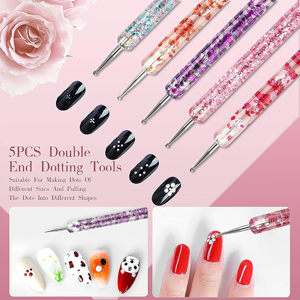 Набор из 32 кистей для нейл-ар – обзор и цена Detailing Brush Set