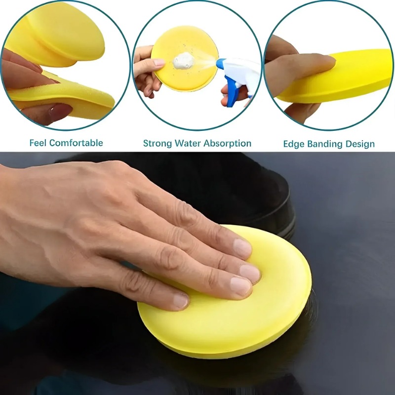 6 шт., накладка-аппликатор для – обзор и цена Wax Applicator Pad