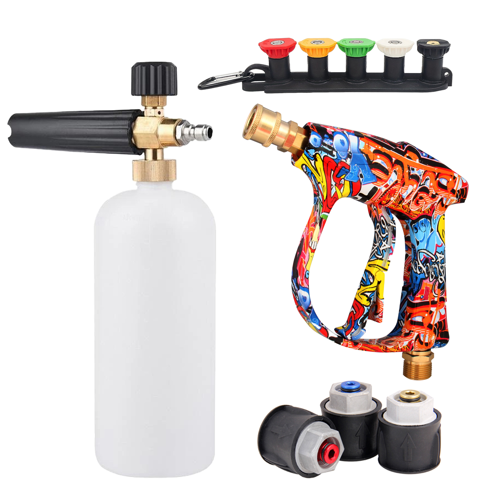 Водяной пистолет высокого давл – обзор и цена Pressure Washer Foam Gun