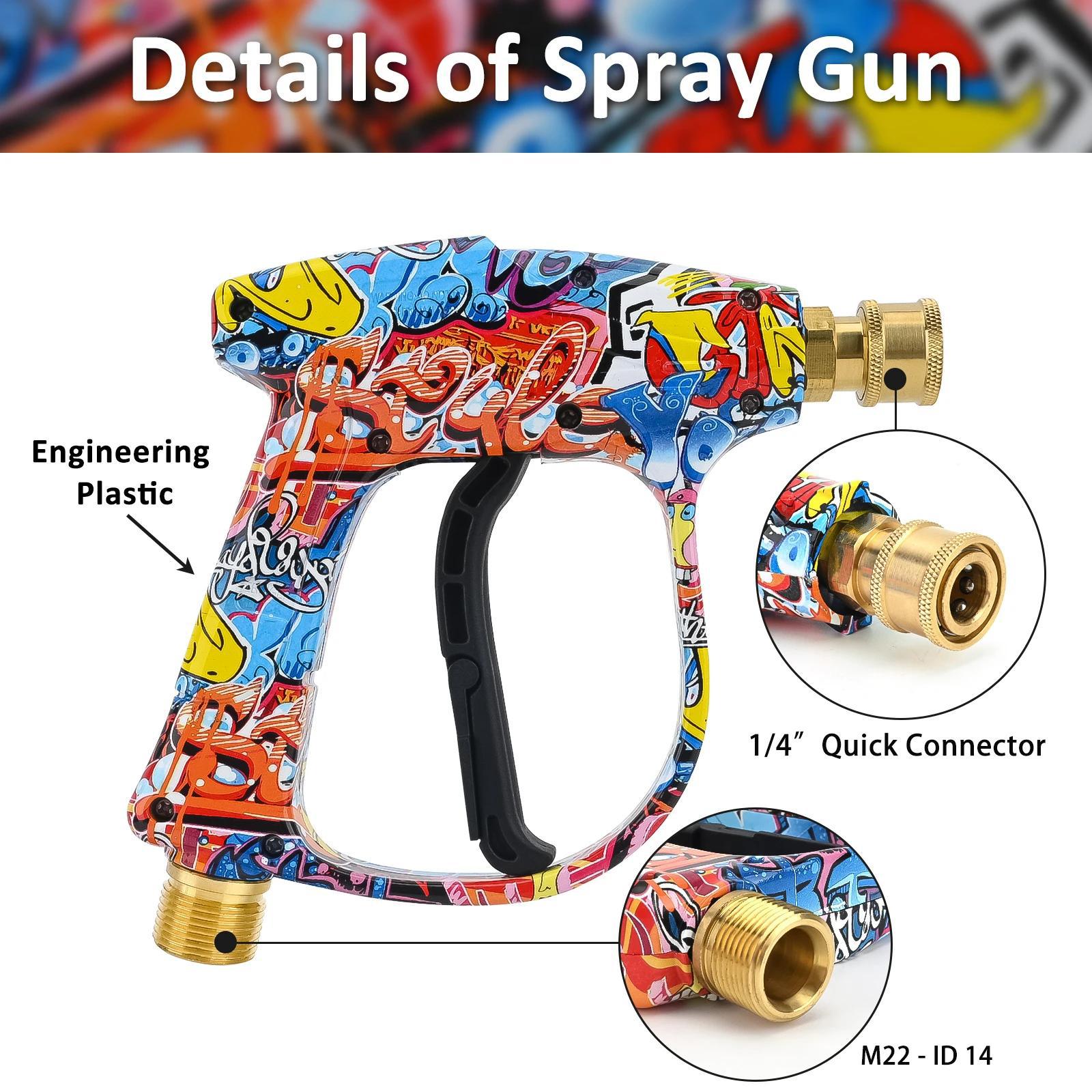 Водяной пистолет высокого давл – обзор и цена Pressure Washer Foam Gun