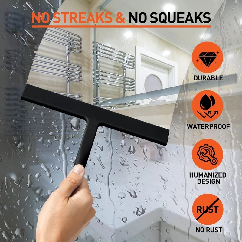 Матовый черный силиконовый скр – обзор и цена Glass Cleaner Streak