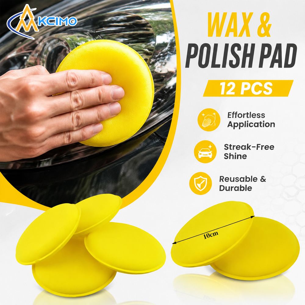 Набор из 12 высокоплотных поро – обзор и цена Wax Applicator Pad