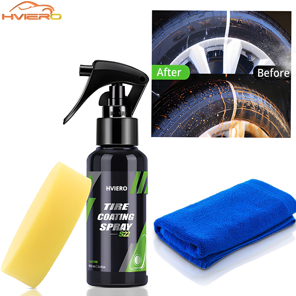 Восстановление автомобильных ш – обзор и цена Tire Shine Spray Sealant