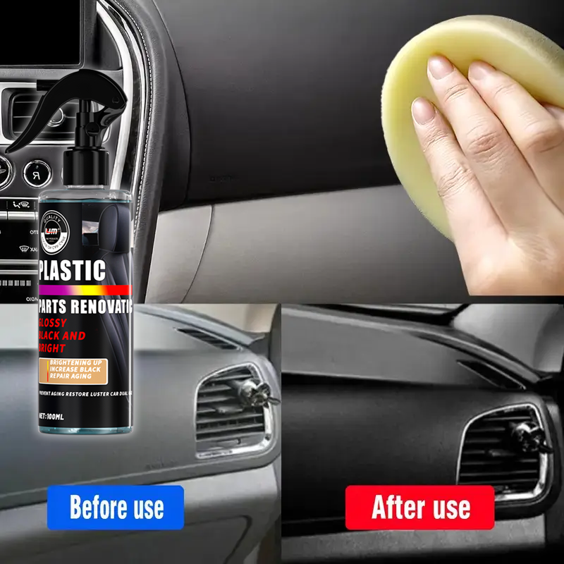 Спрей для восстановления пласт – обзор и цена Trim Restorer Plastic