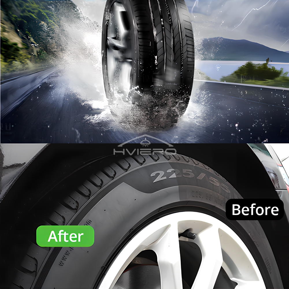 Блеск для шин HVIERO S22, спре – обзор и цена Tire Shine Spray Sealant