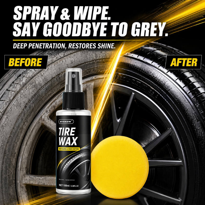 Спрей для придания блеска шина – обзор и цена Tire Shine Spray Sealant