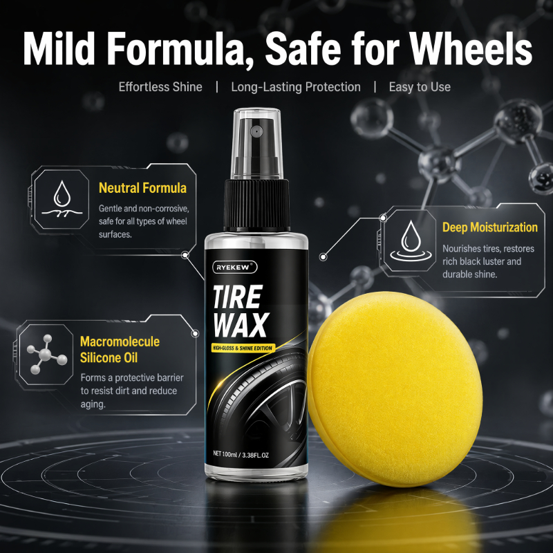 Спрей для придания блеска шина – обзор и цена Tire Shine Spray Sealant