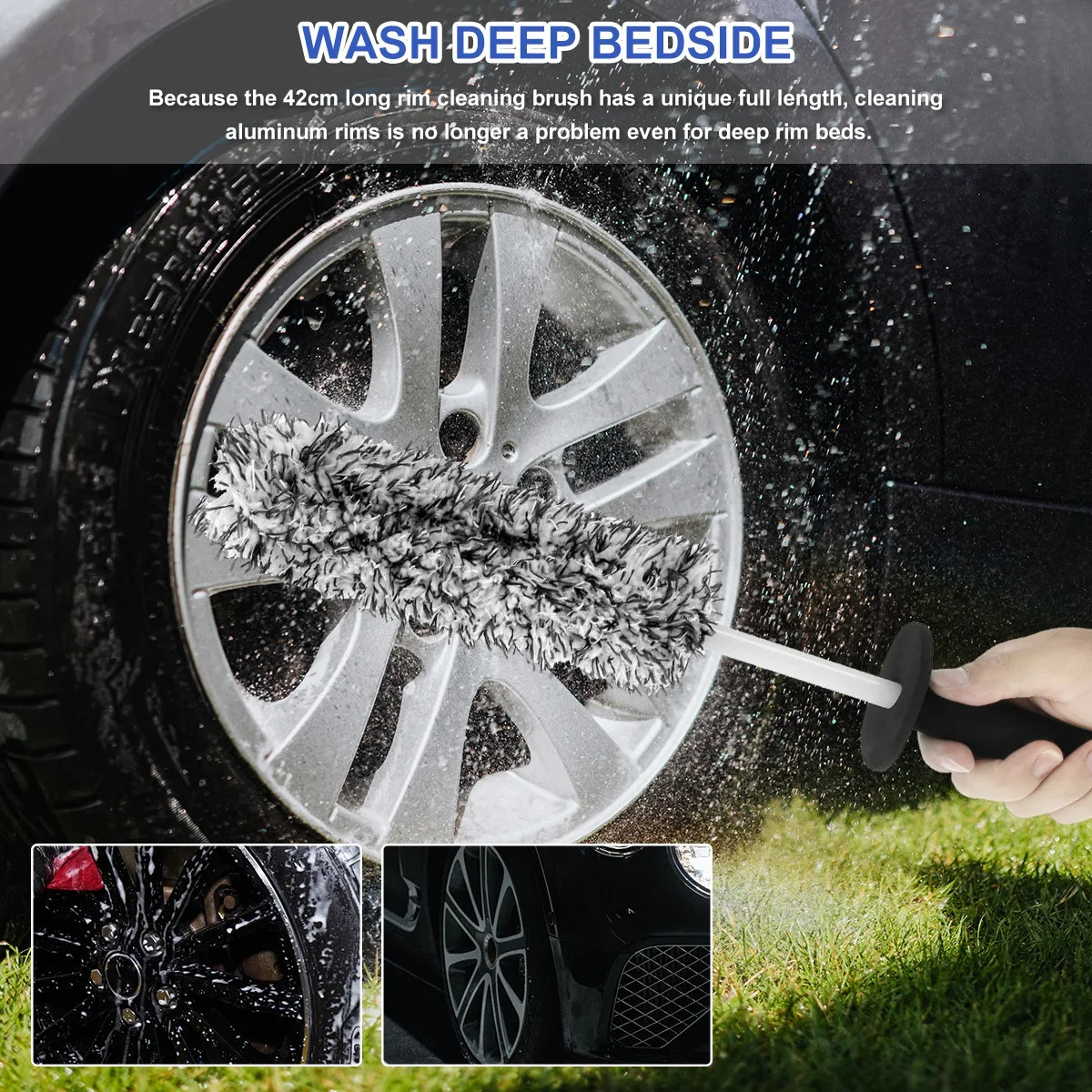Щетка для чистки автомобильных – обзор и цена Wheel Cleaner Alloy