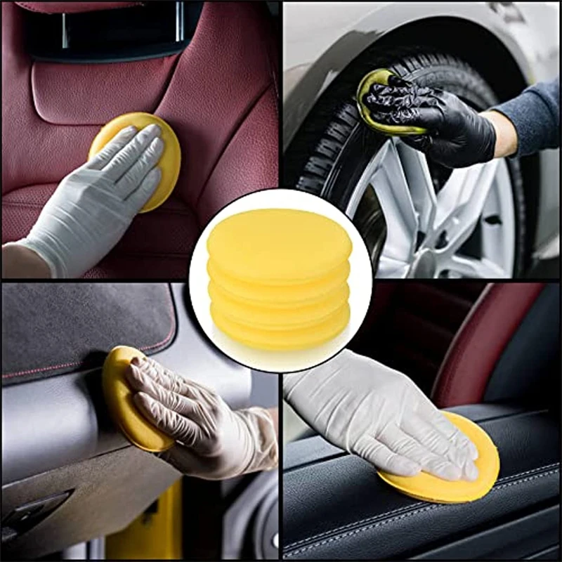 Набор из 12 круглых мягких губ – обзор и цена Wax Applicator Pad
