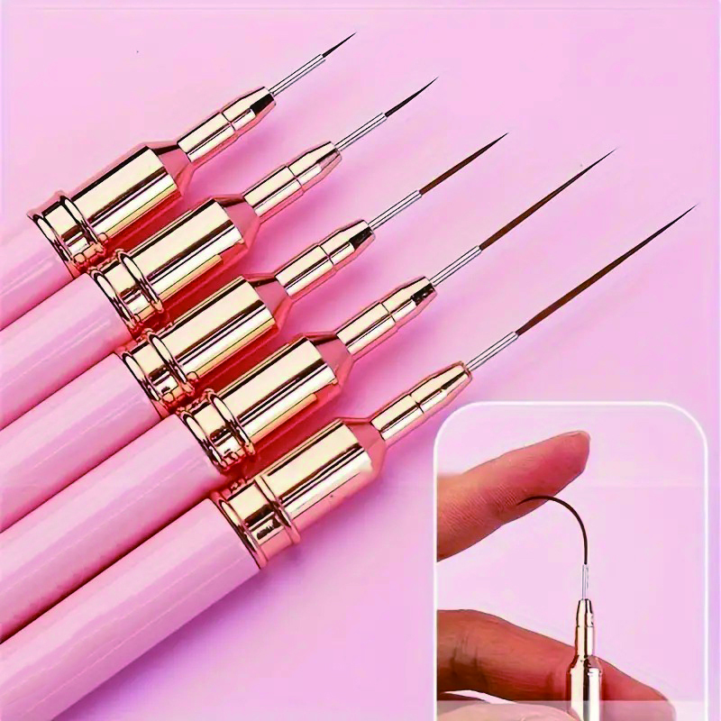 Набор из 5 ручек для нейл-арта – обзор и цена Detailing Brush Set