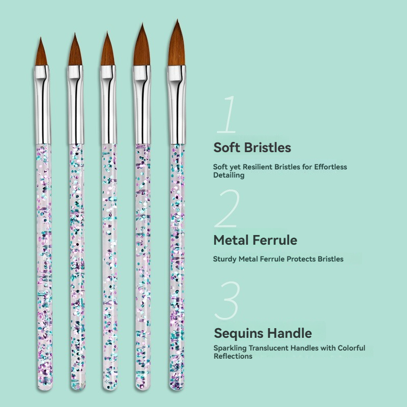 5 шт. набор кистей для дизайна – обзор и цена Detailing Brush Set